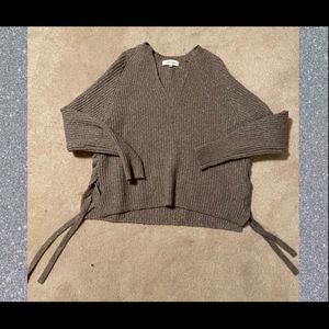 Beige/Grey Over-sized Sweater *UPDATED*